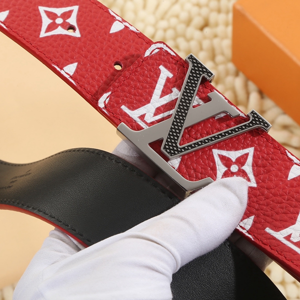 激安ルイヴィトンベルト素材ディテール